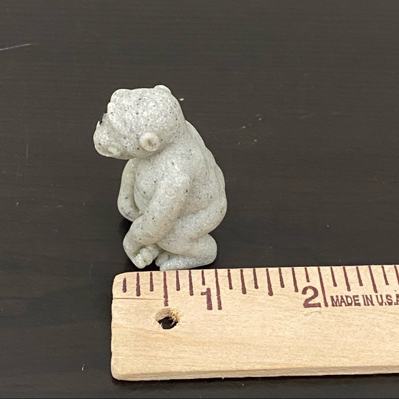Vintage Unsigned Quarry Critters Ape Monkey Mini Miniature Figurine - Picture 5 of 11